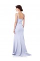 Fornecedor de Sem Mangas Alças finas Sereia Crepe Esticado Vestidos de Festa / Vestidos de Madrinha