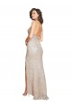 Fornecedor de Abrir de volta Sem Mangas Alças finas Sereia Lantejoulas & Lantejoulas Espumantes Vestidos de Madrinha / Vestidos de Noite / Vestidos de Festa