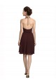Fornecedor de Sem Mangas Alças finas Linha A Chiffon Vestidos de Madrinha / Vestidos de Cocktail / Vestidos de Homecoming