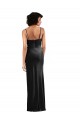 Fornecedor de Lombar Sem Mangas Decote Capuz Coluna Veludo Elástico Vestidos de Madrinha / Vestidos de Noite / Vestidos de Festa