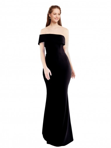 Fornecedor de Buraco da fechadura Sem Mangas Um Ombro Sereia Crepe Esticado Vestidos de Madrinha / Vestidos de Noite / Vestidos de Festa
